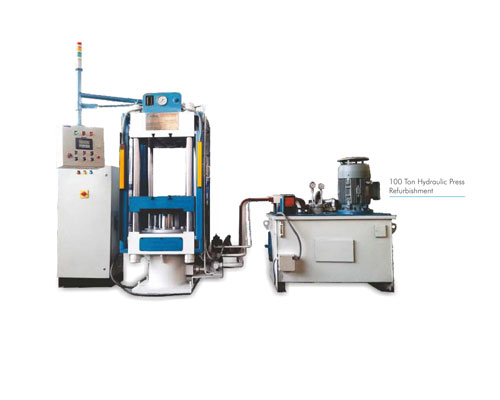 100 Ton Hydraulic Press Refurbishment